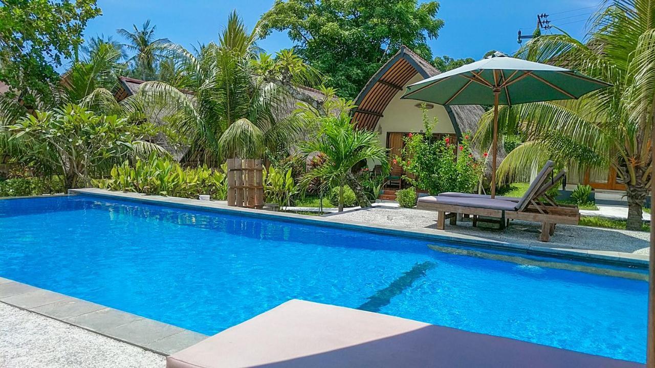 Salili Bungalow Gili Air Dış mekan fotoğraf